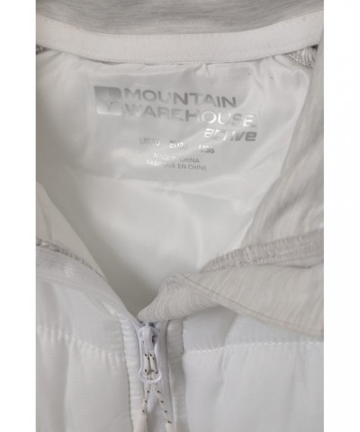 Action Padded Womens Insulated Vest White $31.26 Jackets