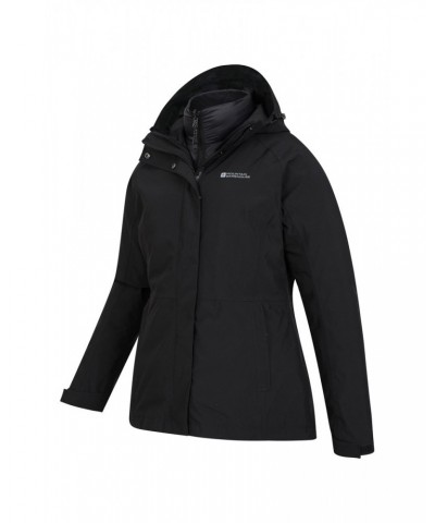 Alaskan Womens 3 in 1 Short Jacket Jet Black $62.40 Jackets