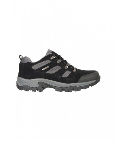 Voyage Mens Waterproof Hiking Shoes Jet Black $34.50 Footwear