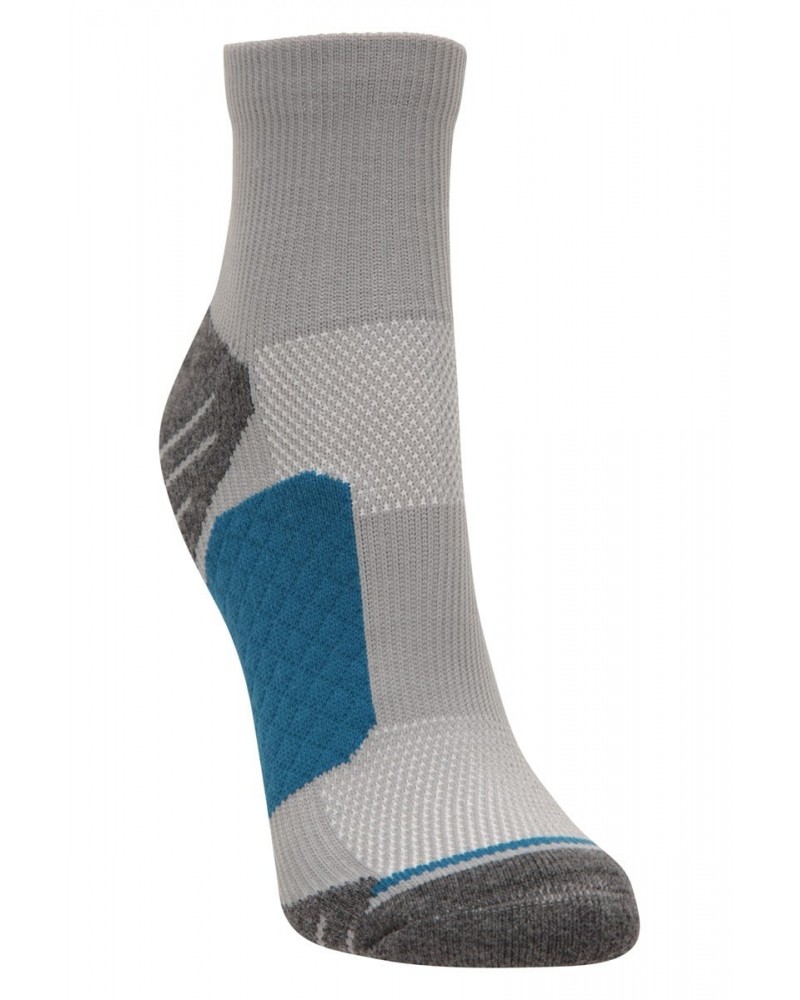 Sprint Womens Running Socks Grey $9.68 Accessories