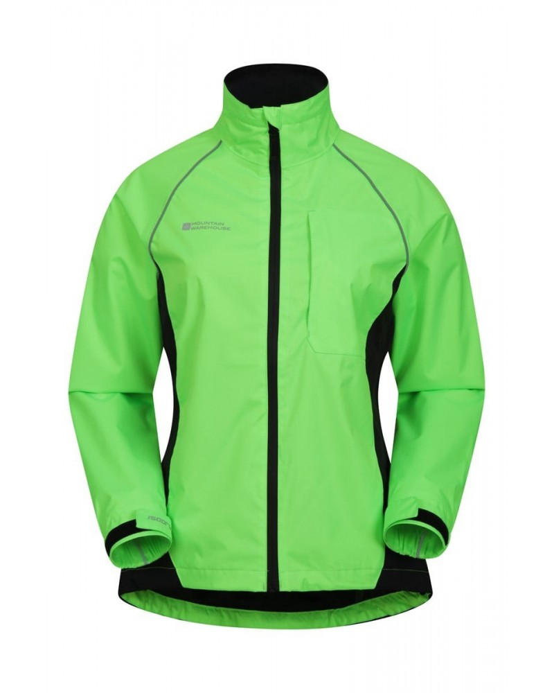 Adrenaline Womens Waterproof Iso-Viz Jacket Lime $25.20 Active