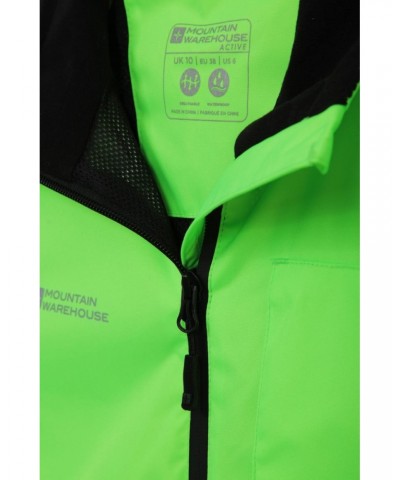 Adrenaline Womens Waterproof Iso-Viz Jacket Lime $25.20 Active