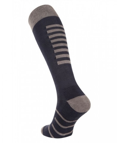 Extreme Mens Lightweight Merino Knee Length Ski Sock Navy $10.59 Accessories