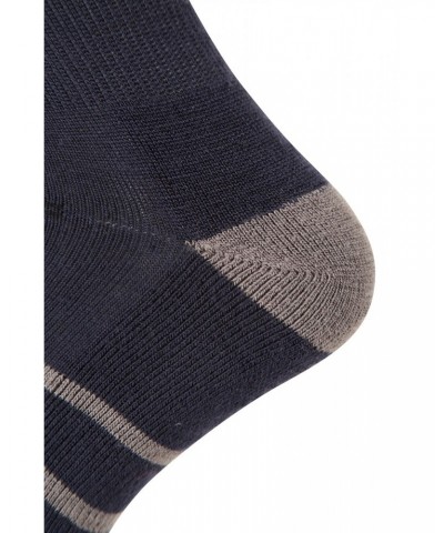 Extreme Mens Lightweight Merino Knee Length Ski Sock Navy $10.59 Accessories