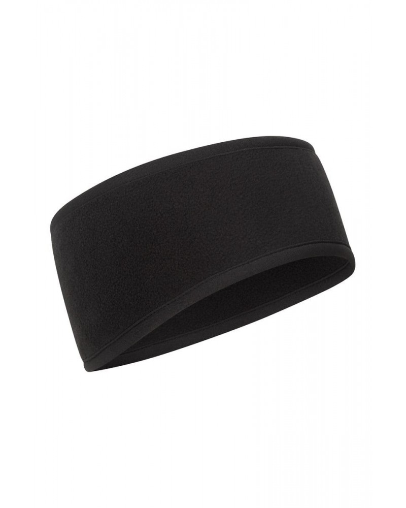 Fleece Headband Black $7.41 Accessories