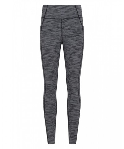 Breathe & Balance High-Waisted Womens Tights Black $13.53 Active