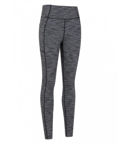 Breathe & Balance High-Waisted Womens Tights Black $13.53 Active