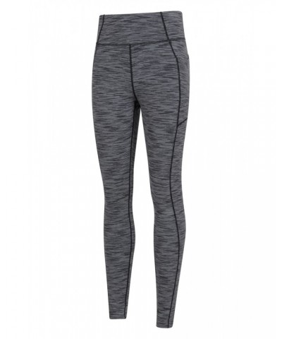 Breathe & Balance High-Waisted Womens Tights Black $13.53 Active