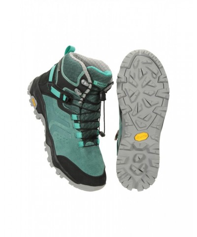 Ultra Geneva Vibram Womens Waterproof Boots Petrol $39.01 Footwear