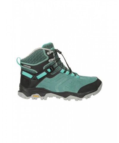 Ultra Geneva Vibram Womens Waterproof Boots Petrol $39.01 Footwear