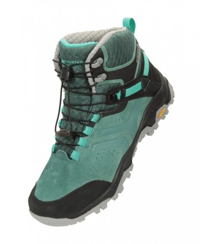 Ultra Geneva Vibram Womens Waterproof Boots Petrol $39.01 Footwear