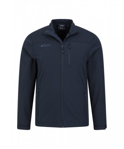 Grasmere Mens Showerproof Softshell Dark Blue $24.75 Jackets