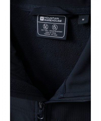 Grasmere Mens Showerproof Softshell Dark Blue $24.75 Jackets