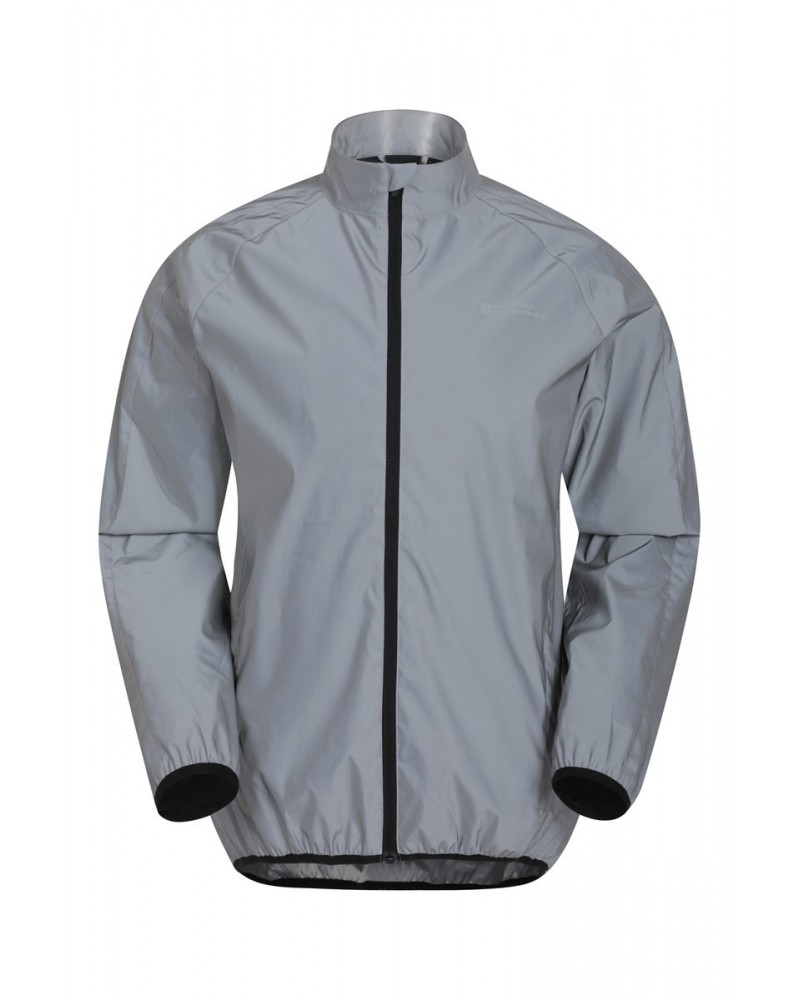 360 Reflective Mens Jacket Silver $25.97 Active