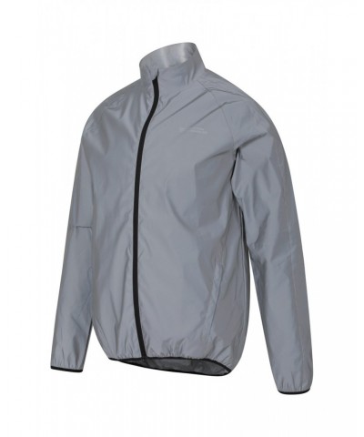 360 Reflective Mens Jacket Silver $25.97 Active