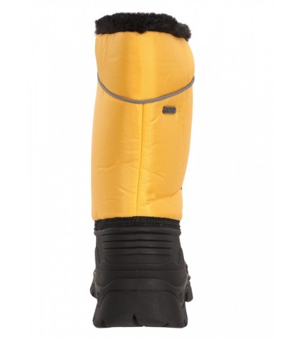 Whistler Kids Adaptive Snow Boots Mustard $14.00 Ski