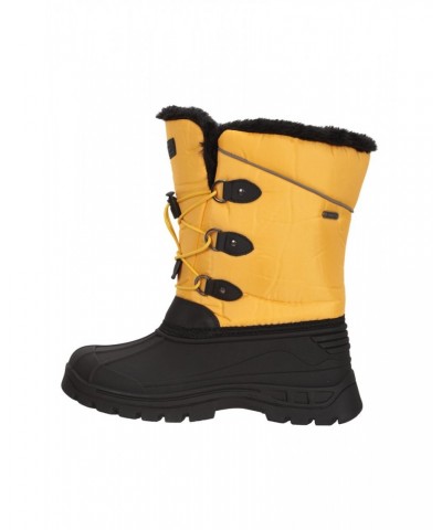 Whistler Kids Adaptive Snow Boots Mustard $14.00 Ski