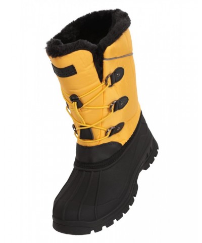 Whistler Kids Adaptive Snow Boots Mustard $14.00 Ski