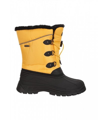 Whistler Kids Adaptive Snow Boots Mustard $14.00 Ski