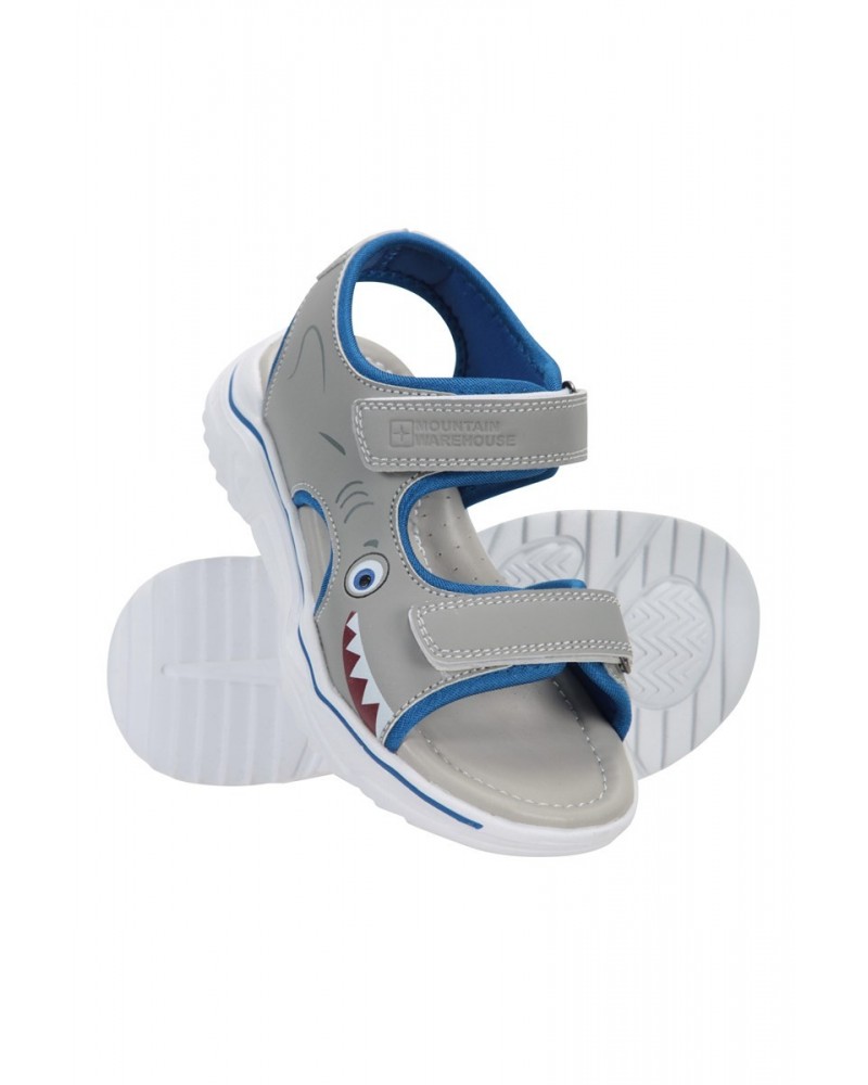 Character Toddler Sandals Grey $11.95 Footwear