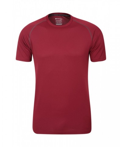 Endurance Isocool Mens Active T-Shirt Dark Red $13.99 Active