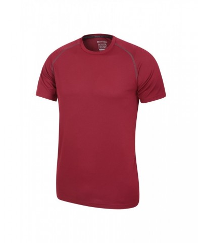 Endurance Isocool Mens Active T-Shirt Dark Red $13.99 Active