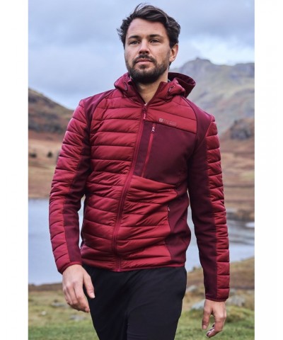 Turbine II Mens Insulated Softshell Dark Red $32.80 Jackets