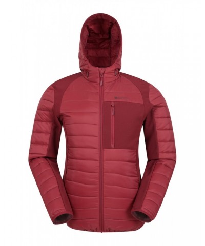 Turbine II Mens Insulated Softshell Dark Red $32.80 Jackets