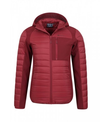 Turbine II Mens Insulated Softshell Dark Red $32.80 Jackets