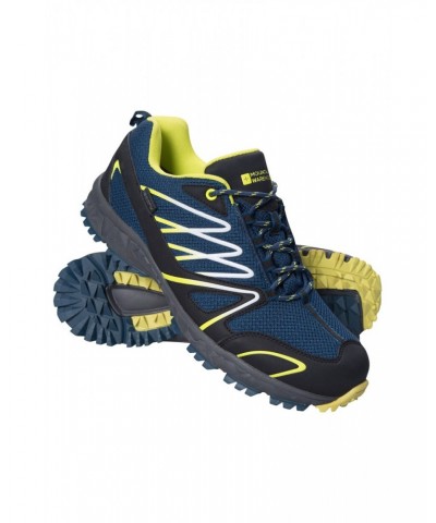 Enhance Waterproof Trail Mens Running Sneakers Petrol $21.20 Active