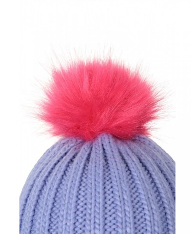 Geneva Kids Contrast Beanie Light Purple $11.20 Accessories