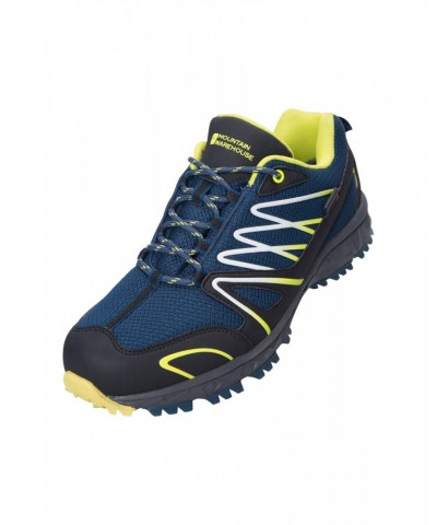 Enhance Waterproof Trail Mens Running Sneakers Petrol $21.20 Active