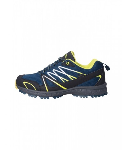 Enhance Waterproof Trail Mens Running Sneakers Petrol $21.20 Active