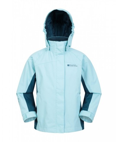 Shelly Kids Waterproof Jacket Turquoise $22.05 Jackets