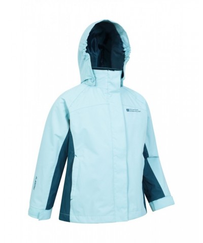 Shelly Kids Waterproof Jacket Turquoise $22.05 Jackets