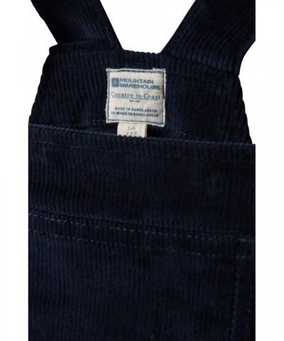 Kids Corduroy Pinafore Dress Navy $14.24 Dresses & Skirts