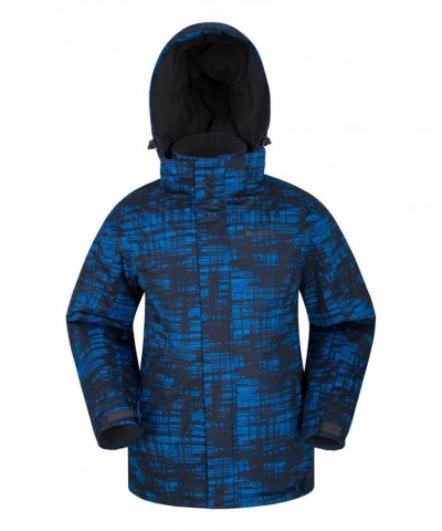 Shadow Mens Printed Ski Jacket Cobalt $22.55 Ski