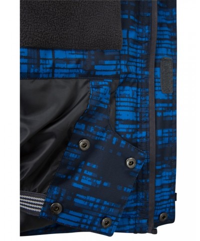 Shadow Mens Printed Ski Jacket Cobalt $22.55 Ski