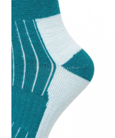 Explorer Womens Merino Thermal Socks 2-Pack Teal $14.35 Accessories