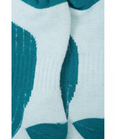 Explorer Womens Merino Thermal Socks 2-Pack Teal $14.35 Accessories