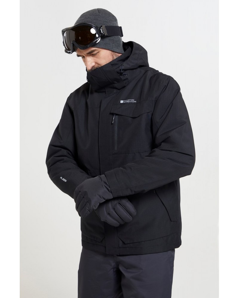 Comet III Mens Waterproof Ski Jacket Black $35.70 Jackets