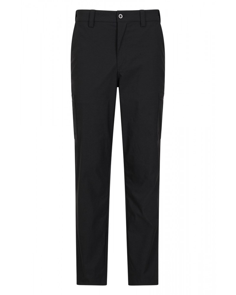 Trek Stretch Mens Pants - Long length Jet Black $28.08 Pants