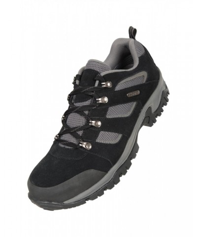 Voyage Mens Waterproof Hiking Shoes Jet Black $34.50 Footwear