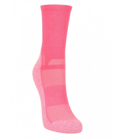 IsoCool Womens Trekker Quarter Length Socks Neon Brights $10.59 Accessories