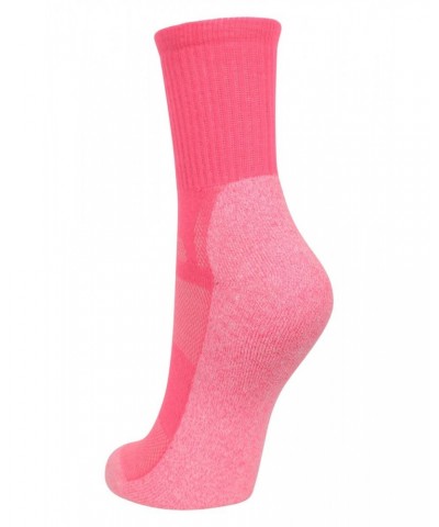 IsoCool Womens Trekker Quarter Length Socks Neon Brights $10.59 Accessories