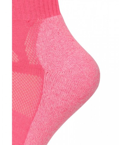 IsoCool Womens Trekker Quarter Length Socks Neon Brights $10.59 Accessories