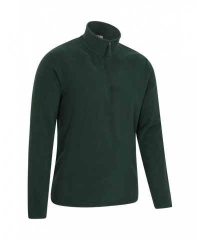 Camber II Mens Half-Zip Fleece Dark Green $14.30 Fleece