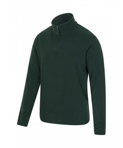 Camber II Mens Half-Zip Fleece Dark Green $14.30 Fleece