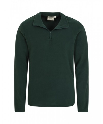 Camber II Mens Half-Zip Fleece Dark Green $14.30 Fleece