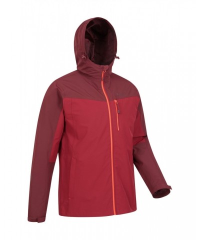 Brisk Extreme Mens Waterproof Jacket Dark Red $32.40 Jackets